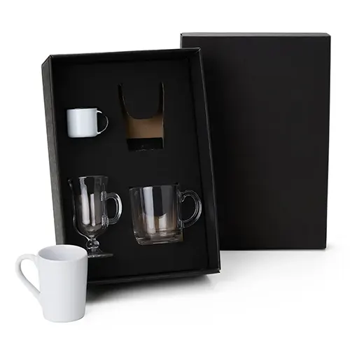 Jogo de Canecas para Café/Chá 4 Pçs SMKT-90271