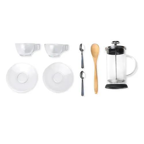 Kit para Café com Prensa Francesa 8 Pçs SMKT-90280 - Image 2