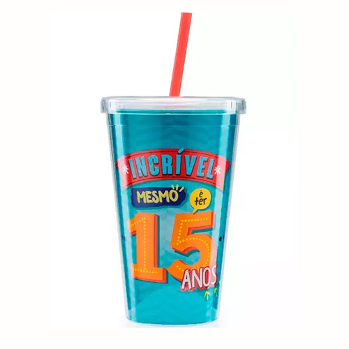 Copo de Acrílico Personalizado com Canudo ST CANPM-02 - Image 3